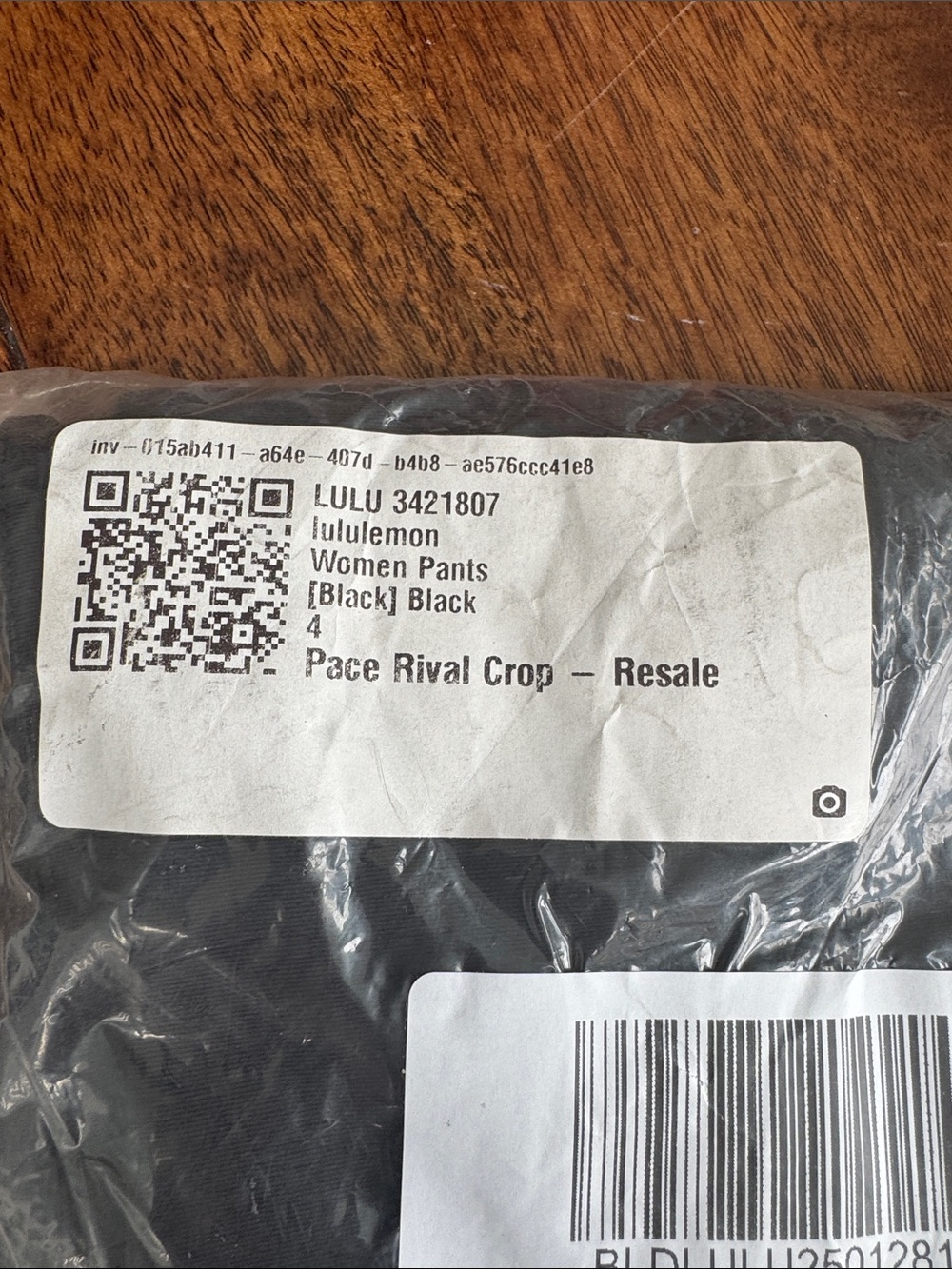 lululemon Pace Rival Crop Pants - Black